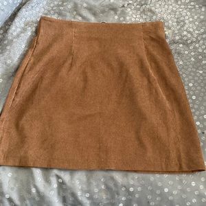 Brown skirt